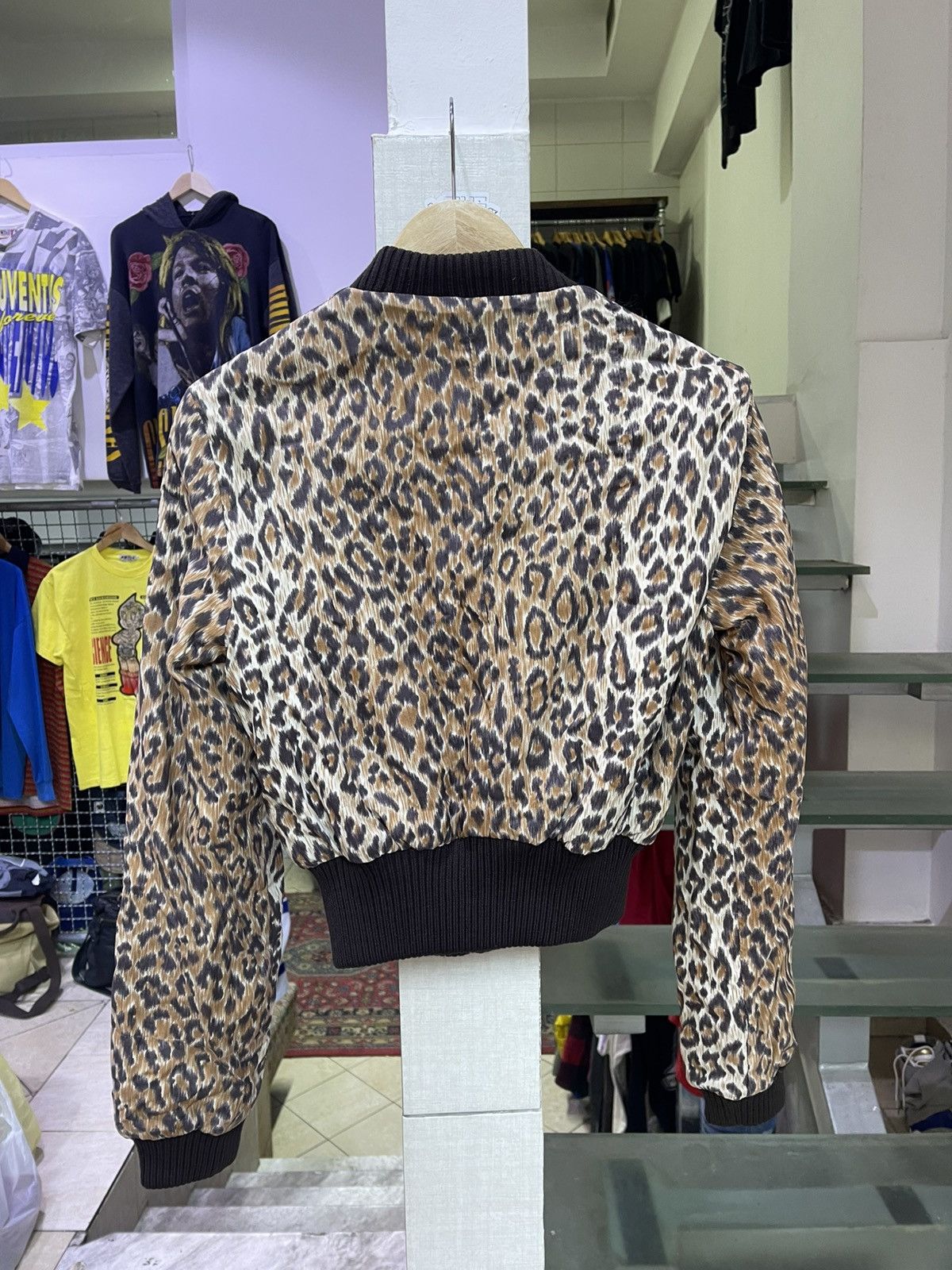 Dolce & Gabbana Dolce Gabbana Leopard bomber jacket 1997 season Size S / US 4 / IT 40 - 3 Thumbnail