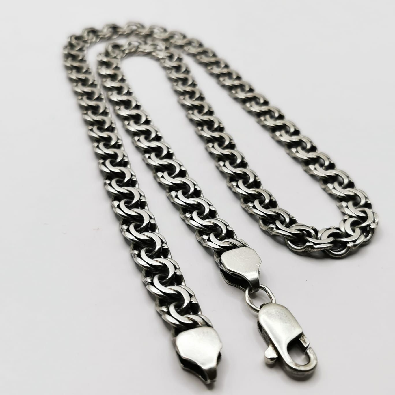Vintage Massive Chain 925 Sterling Silver 7801g
