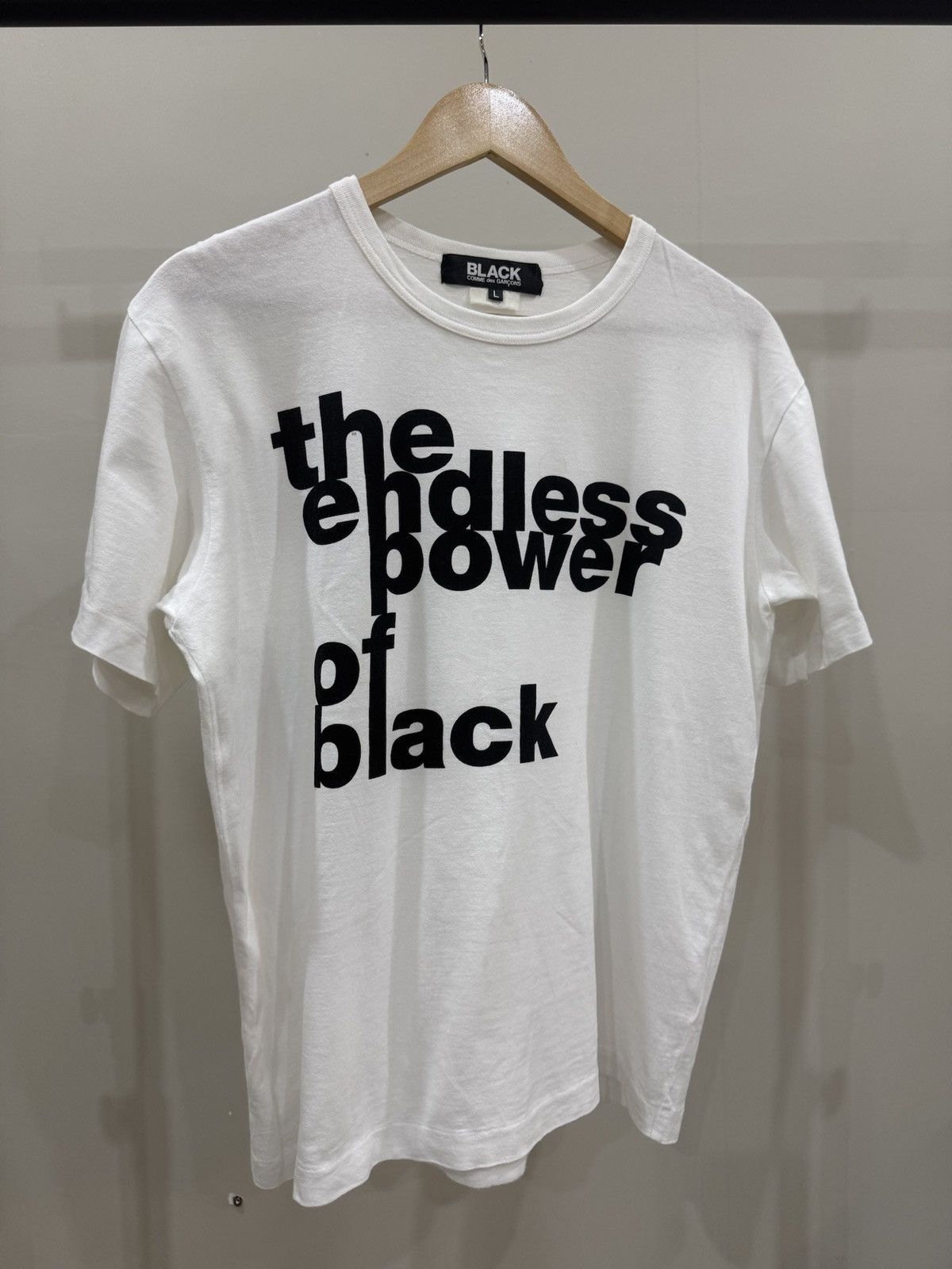 CDG by Comme des Garcons Endless Power of Black CDG CDG CDG Size US L / EU 52-54 / 3 - 1 Thumbnail