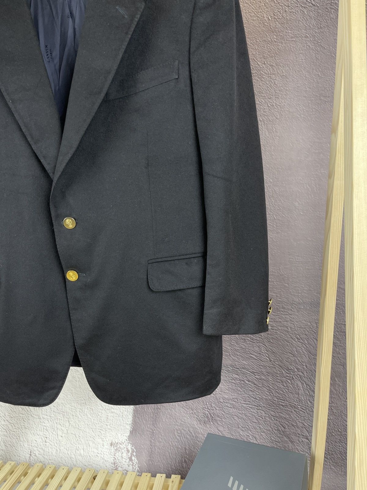 Lanvin Lanvin 100% cashmere 2 button blazer sport coat Size 44R - 5 Thumbnail