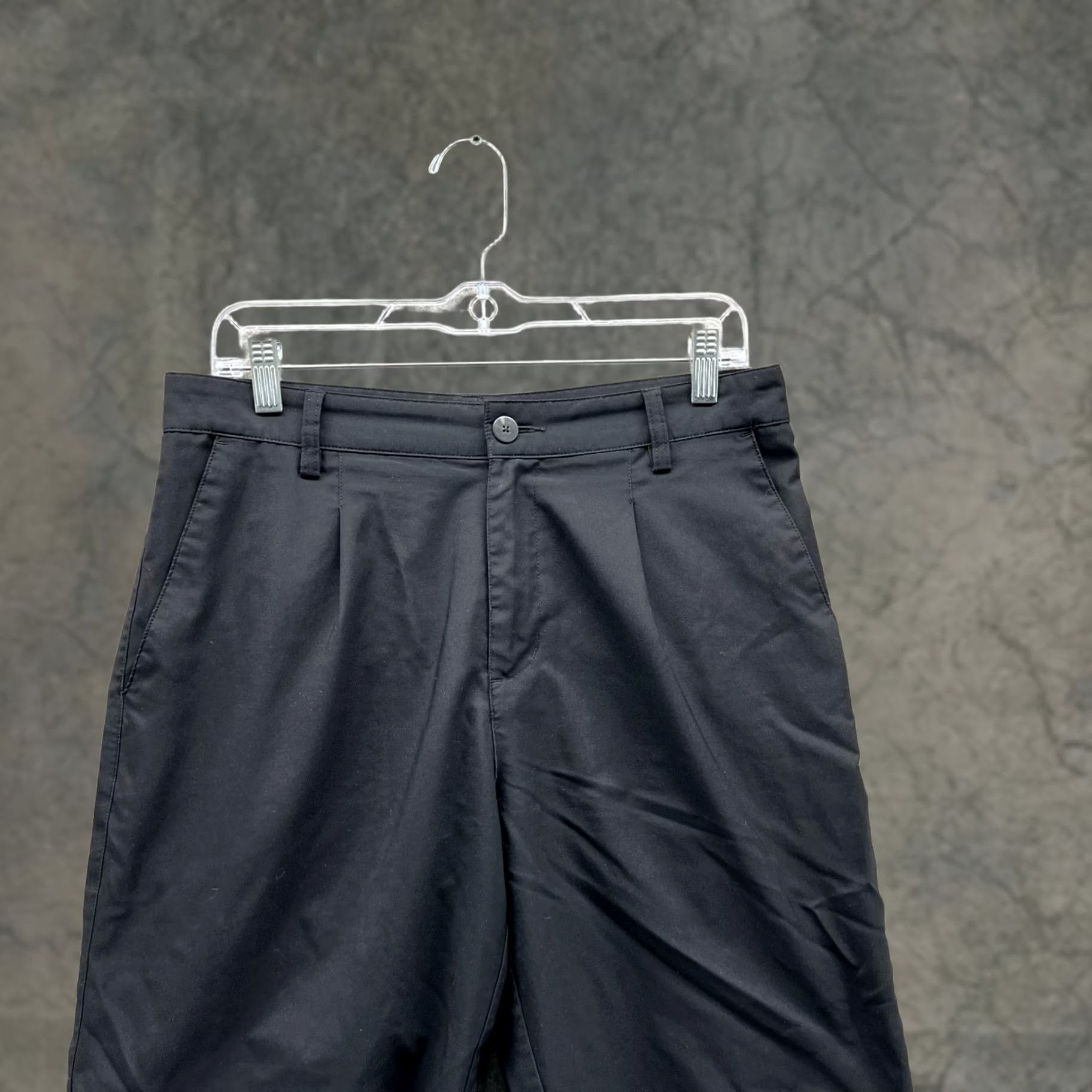 Adidas Adidas Shorts Men 30 Black Chino Flat Front Climalite Athletic Golf Trefoil Size US 30 / EU 46 - 1 Thumbnail