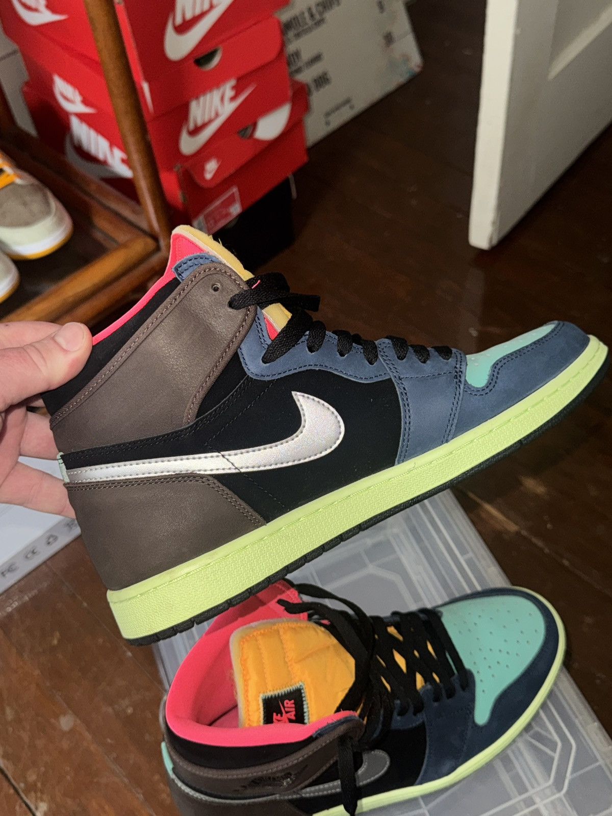 Jordan Brand Jordan 1 Retro High Tokyo Bio Hack Size US 11.5 / EU 44-45 - 8 Thumbnail