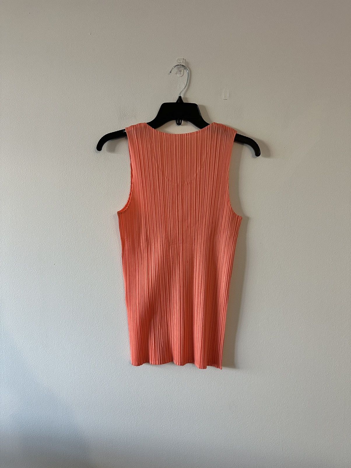 Pleats Please Issey Miyake Issey Miyake Pleats Please Sleeveless Coral Peach Pink Size ONE SIZE - 2 Thumbnail
