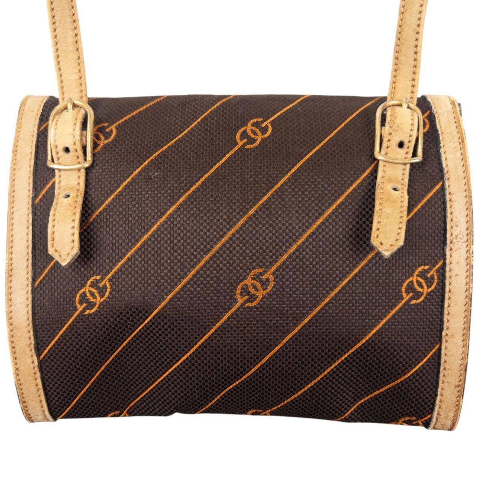 Gucci Vintage Gucci Striped Mini Crossbody Bag Size ONE SIZE - 3 Thumbnail