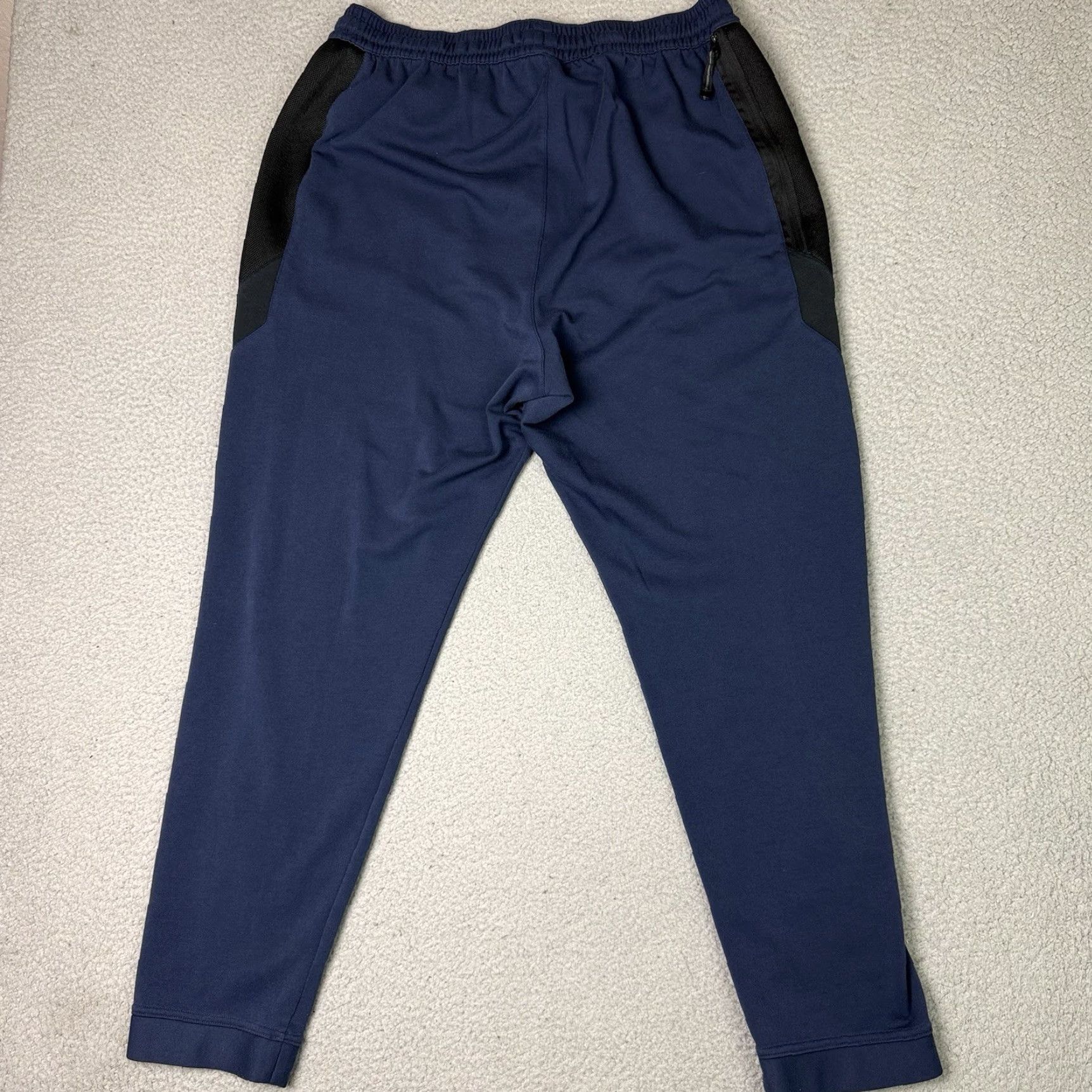 Nike Nike Showtime Pants Mens XXXL Blue Basketball Jogger Pockets Tapered Casual athleisure Sports Size US 39 - 5 Thumbnail