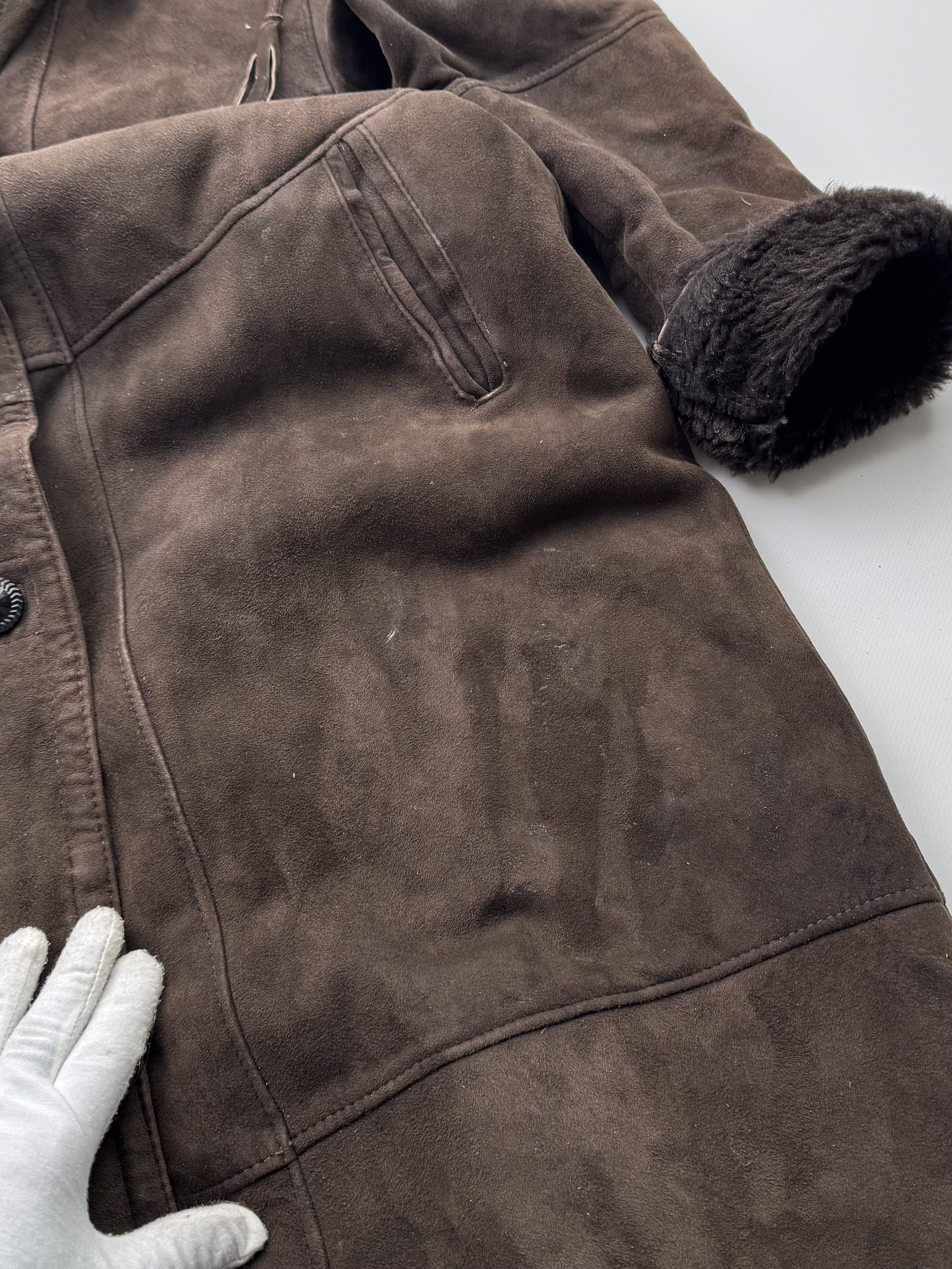 Vintage Vintage Real Sheepskin Hooded Coat B524(V22)E2 Size M / US 6-8 / IT 42-44 - 5 Thumbnail