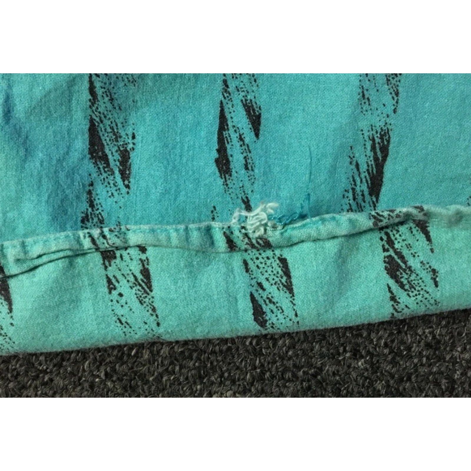 Gotcha VINTAGE All Over Print Shirt M/Adult L Green Striped Button-Up Casual 80s Grunge Surf Beach Vaporwave Size US L / EU 52-54 / 3 - 3 Thumbnail