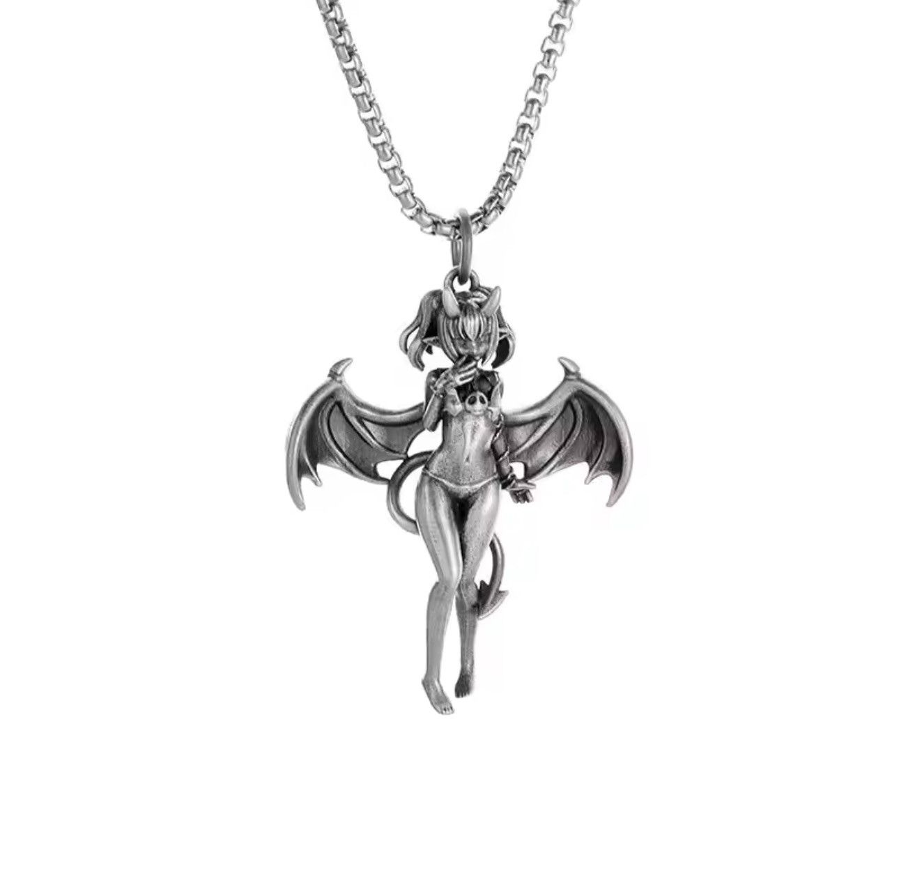 Jewelry Cartoon Anime Punk Necklace Gothic Chain Size ONE SIZE - 4 Thumbnail