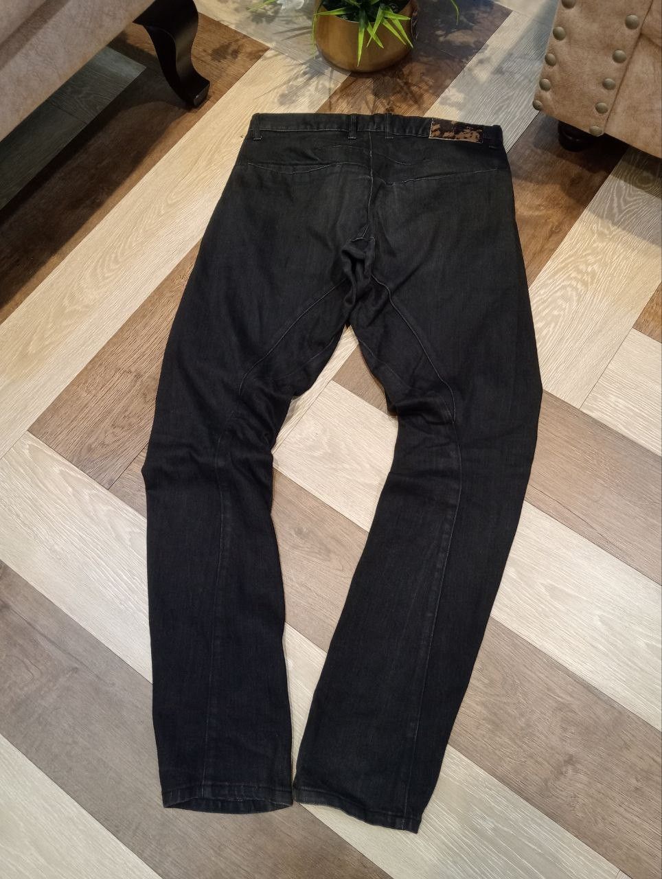 Shellac JAPANESE SHELLAC BLACK CURVE DENIM PANTS Size US 32 / EU 48 - 7 Thumbnail