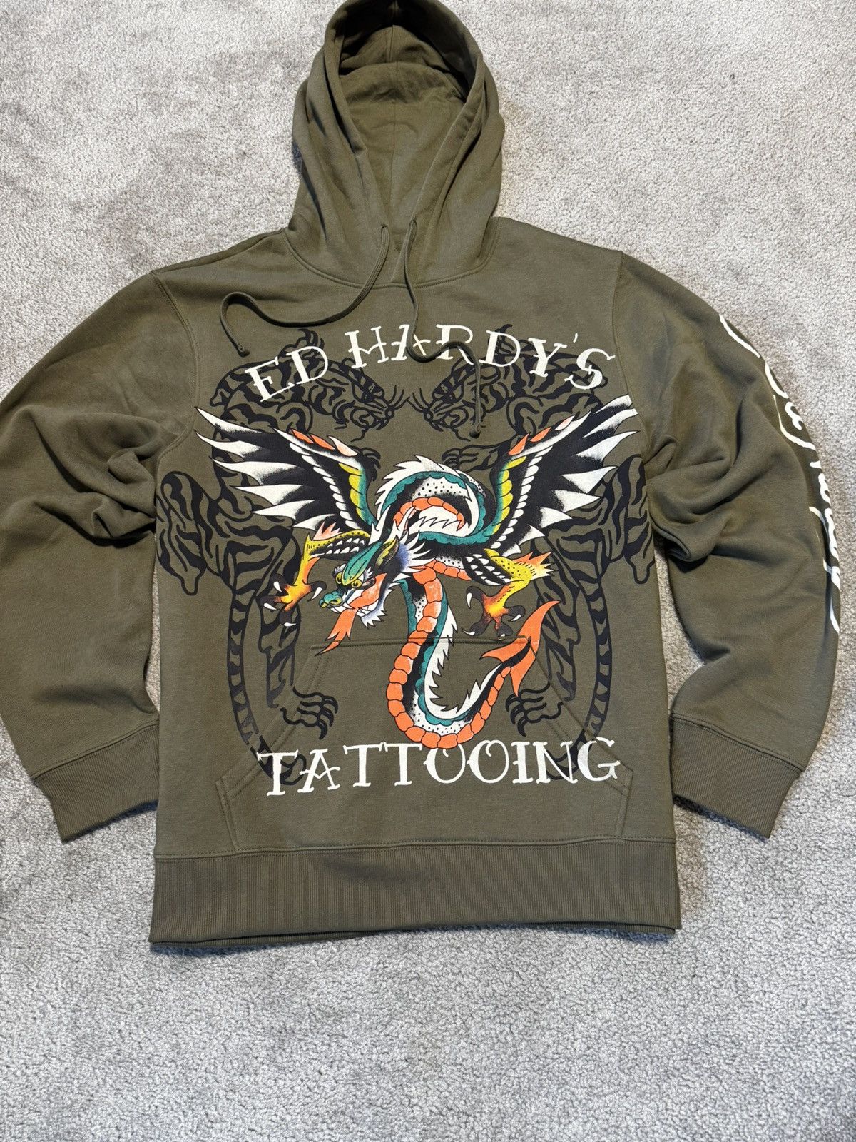 Ed Hardy Men’s Hoodie Ed hardy Y2K Size US M / EU 48-50 / 2 - 6 Thumbnail