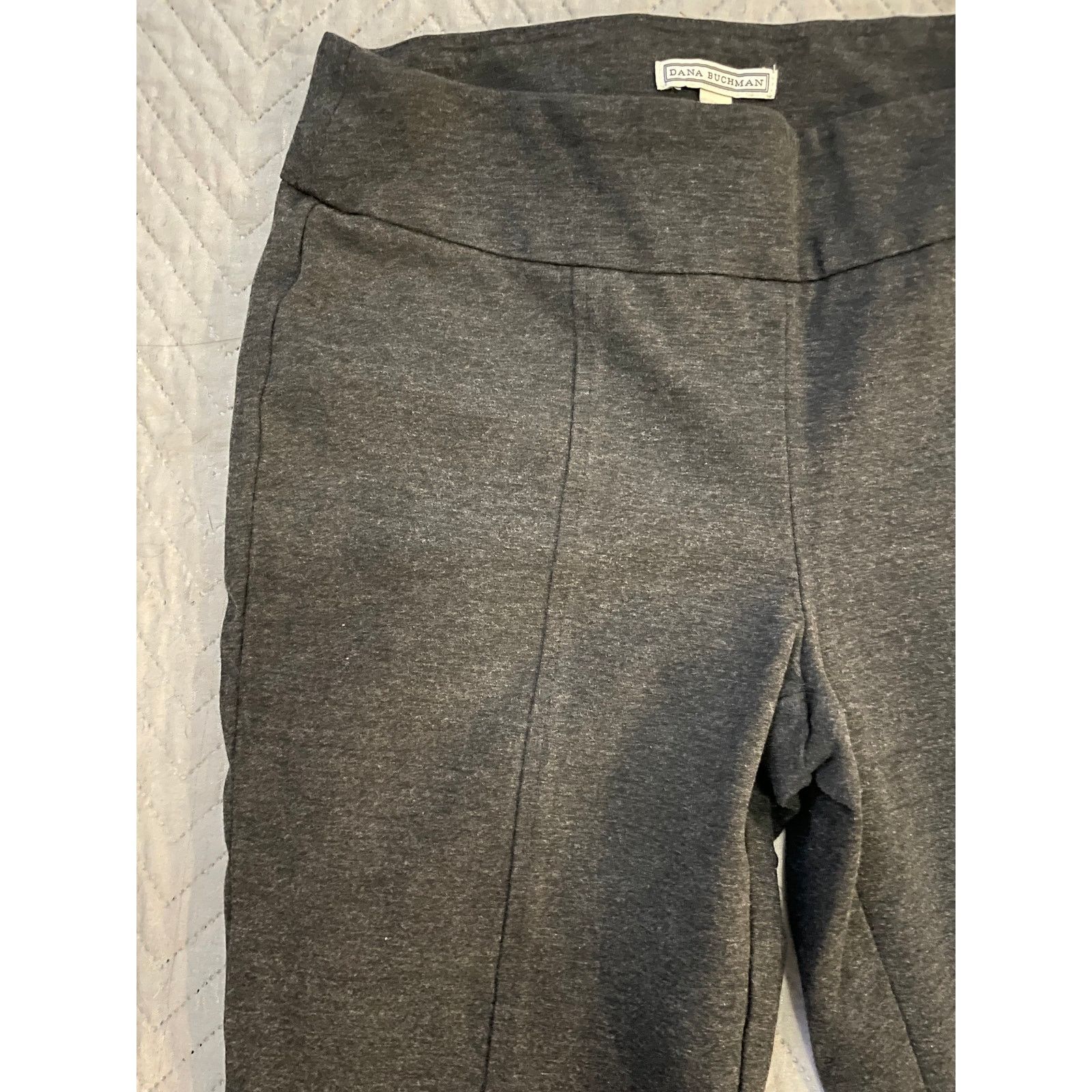 Other Dana Buchman Women’s Size S Dark Gray Stretch Dress Slacks Size 26" / US 2 / IT 38 - 2 Thumbnail
