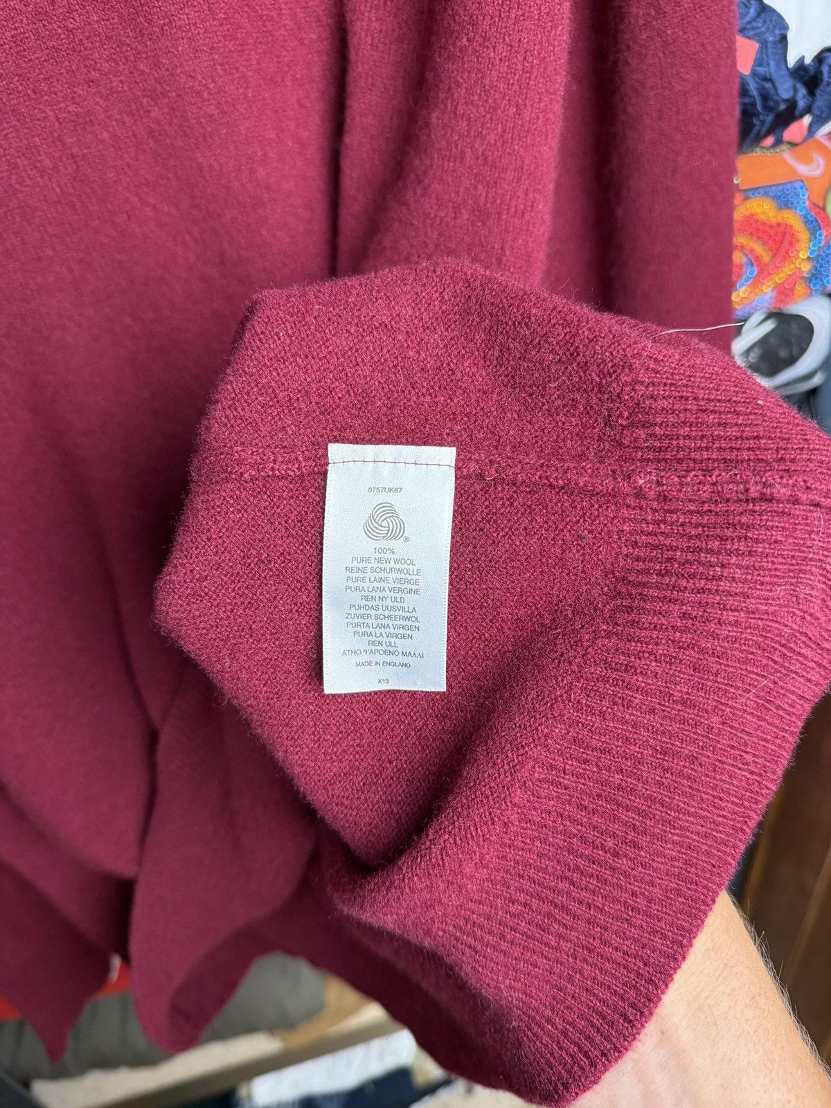 Burberry Burberry wool sweater Size US L / EU 52-54 / 3 - 7 Thumbnail