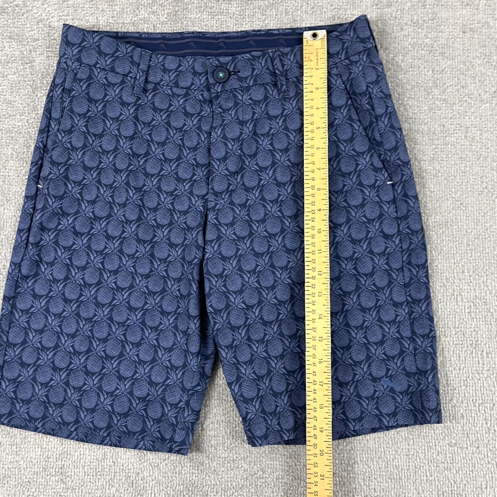 Tommy Bahama Tommy Bahama Shorts Size 30 10" Blue Chino Pineapple Geometric Performance Golf Mens Size US 30 / EU 46 - 5 Thumbnail