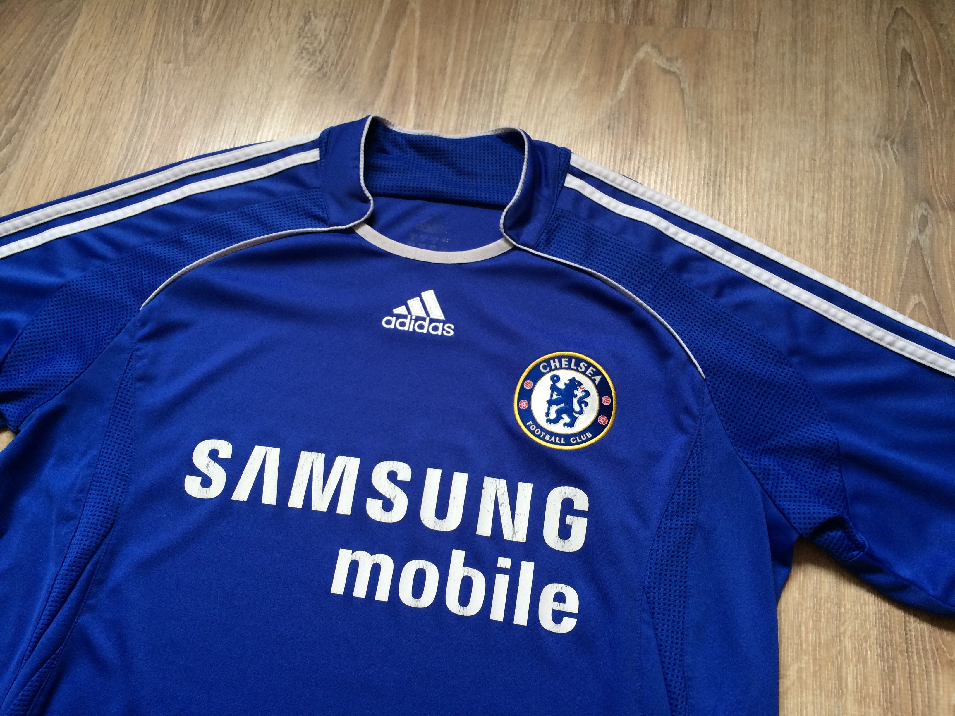 Adidas Vintage Adidas Chelsea Home Football Shirt 2006-2008 Size US M / EU 48-50 / 2 - 3 Thumbnail