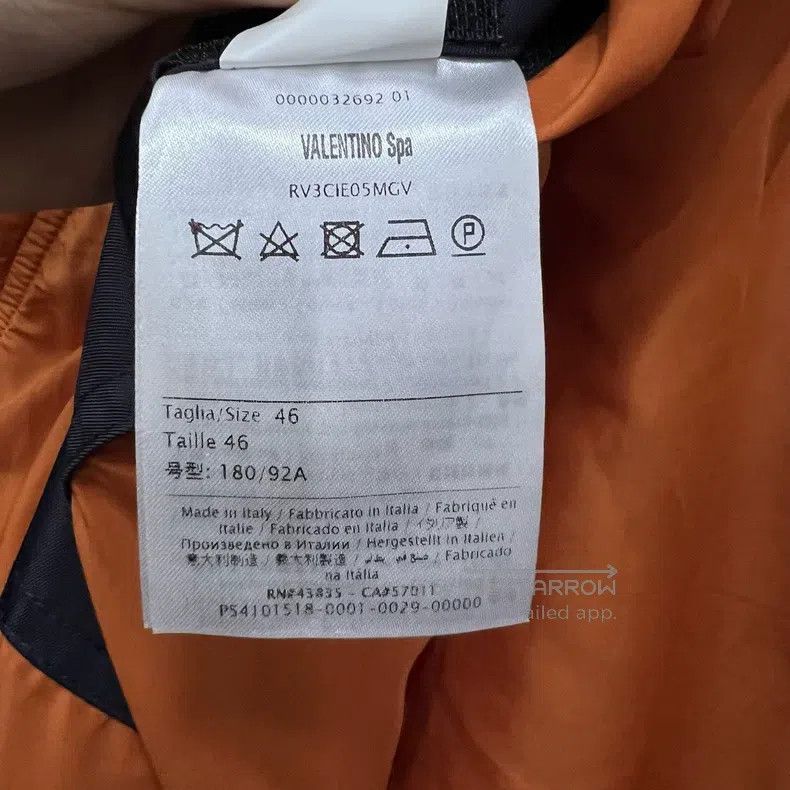Valentino Valentino Jacket with large logo print Size US S / EU 44-46 / 1 - 4 Thumbnail