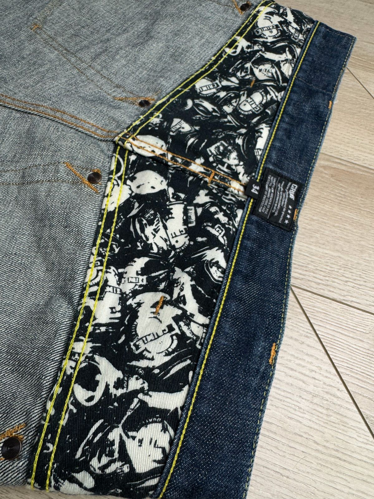 Japanese Brand CRIMIE CXXX-PT03 W31 x L31 Japanese selvedge jeans Size US 31 - 20 Thumbnail