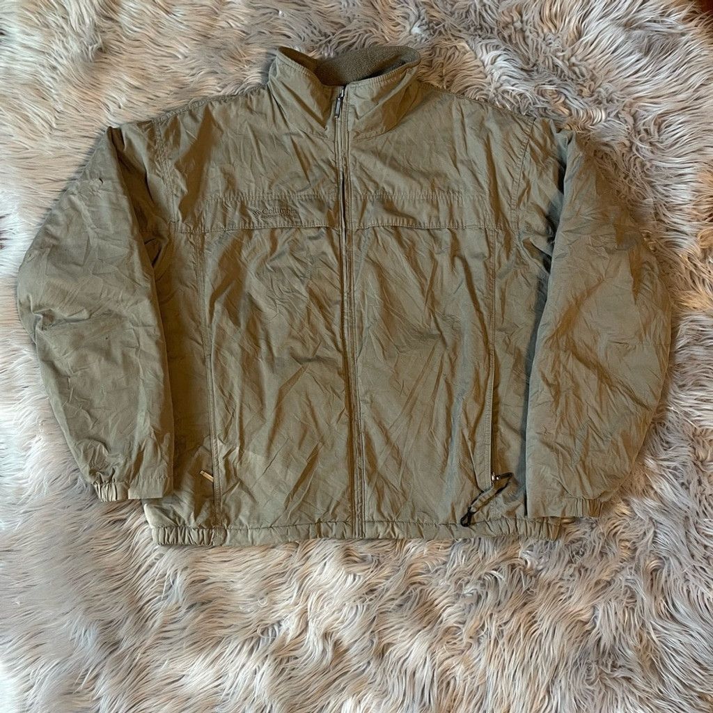 Columbia Columbia Tan Windbreaker Jacket heavyweight Durable size XL Size US XL / EU 56 / 4 - 1 Thumbnail