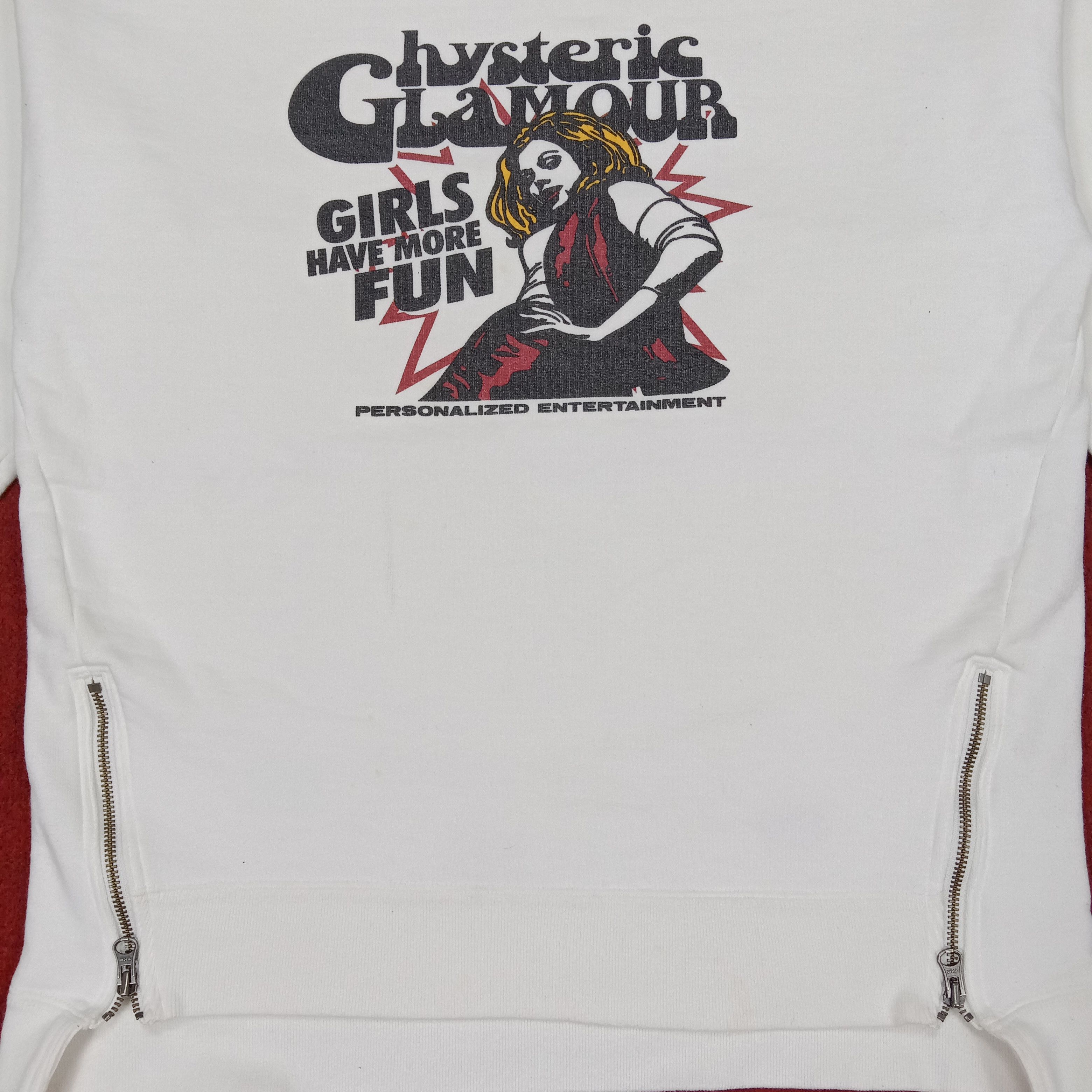 Hysteric Glamour Hysteric Glamour Japanese Brand Center Design Sweatshirt Size US M / EU 48-50 / 2 - 3 Thumbnail
