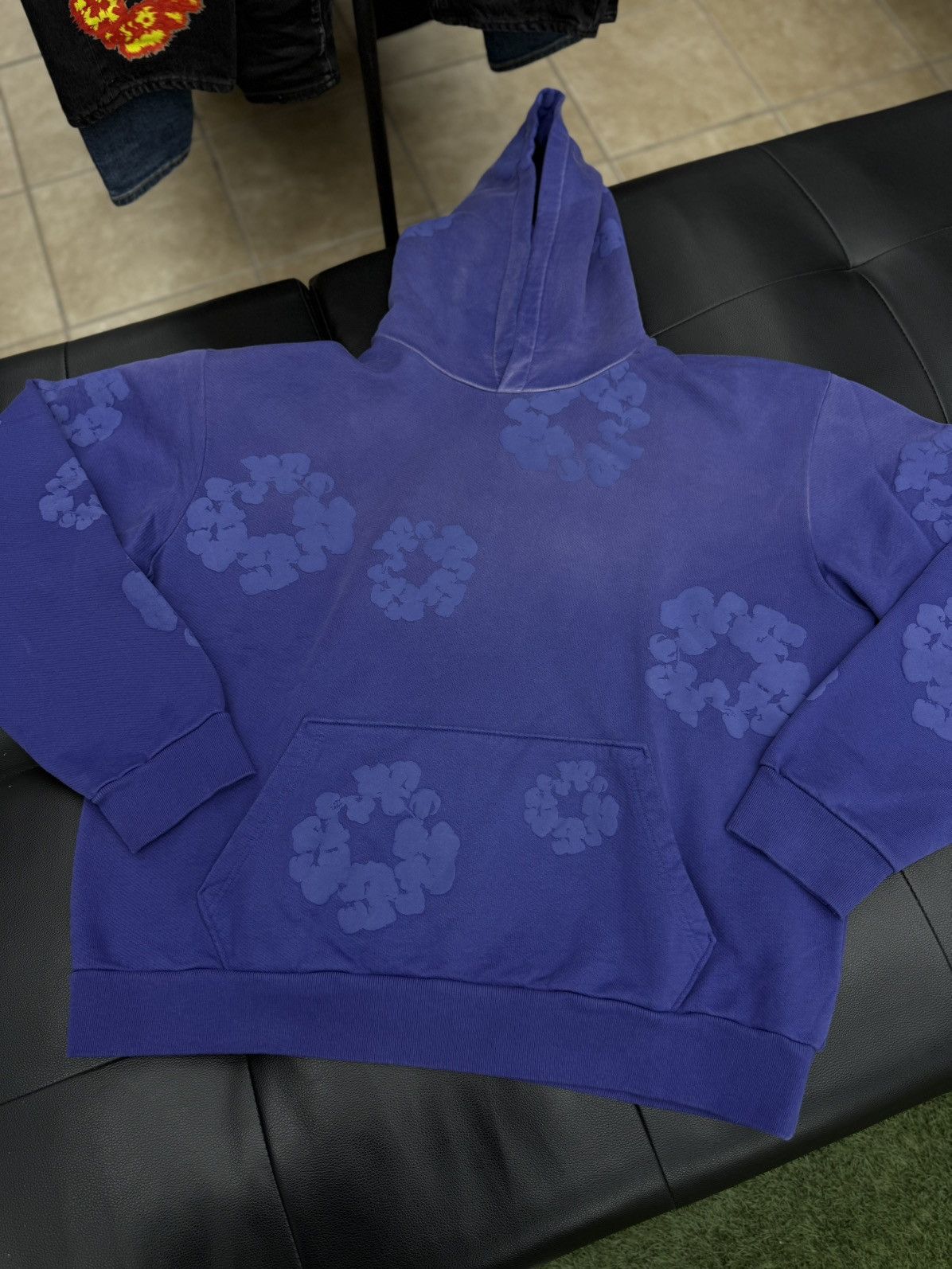 DENIM TEARS Denim Tears BLUE 2025 Cotton Wreath Hoodie XXL (NEW) Size US XXL / EU 58 / 5 - 4 Thumbnail