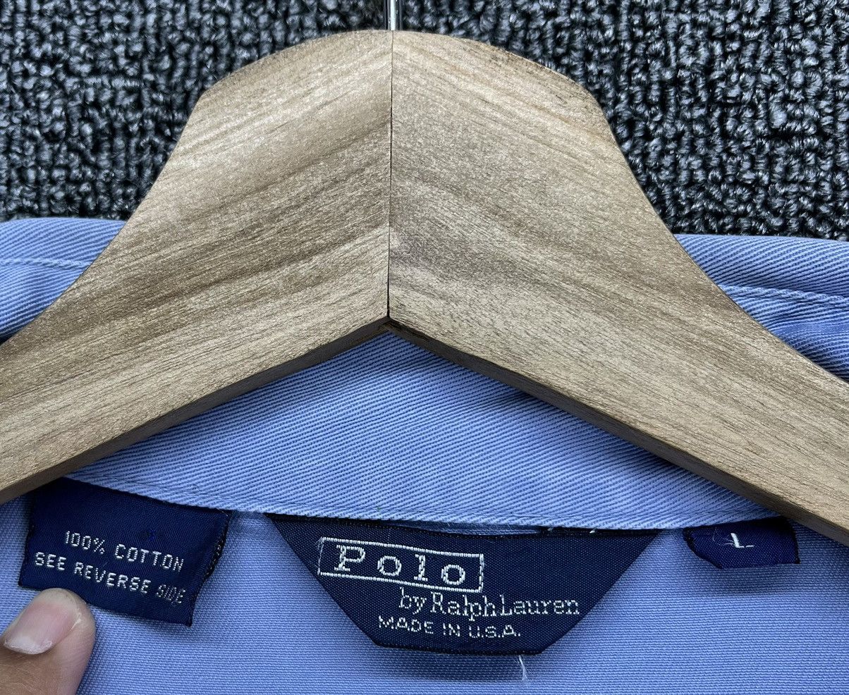 Polo Ralph Lauren Vintage Polo Ralph Lauren Made In USA Zip Up Rare Jacket Size US L / EU 52-54 / 3 - 8 Thumbnail