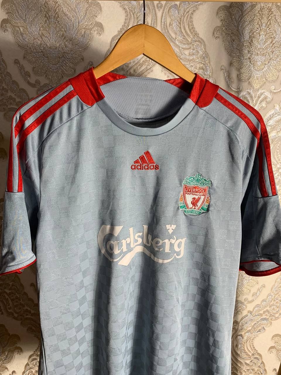 Adidas Vintage Adidas FC Liverpool England Soccer Jersey Retro Size US L / EU 52-54 / 3 - 2 Thumbnail