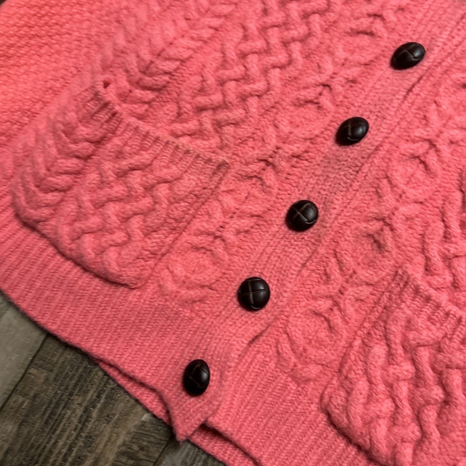 Aran Crafts Aran Crafts Merino Wool Cable Knit Cardigan Sweater Womens Size S / US 4 / IT 40 - 4 Thumbnail