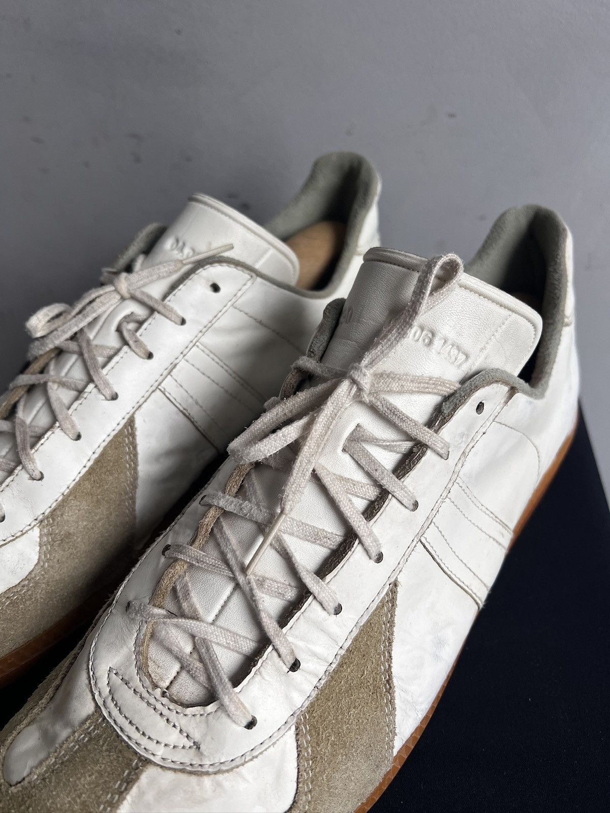 Japanese Brand Bw sports y2k margiela style leather low trainers hype Size US 11 / EU 44 - 6 Thumbnail