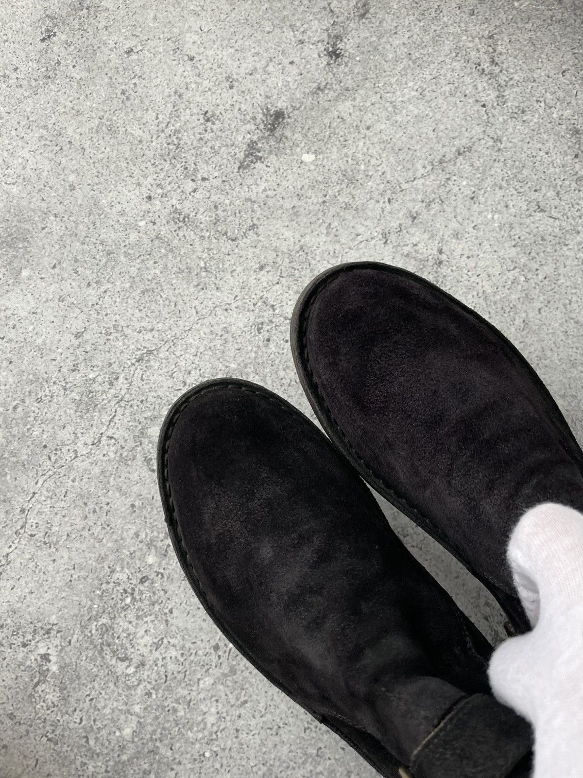 Fiorentini + Baker FIORENTINI+BAKER 3 Buckle Black Suede Iconic Boot Us 7,5 Size US 8 / IT 38 - 9 Thumbnail
