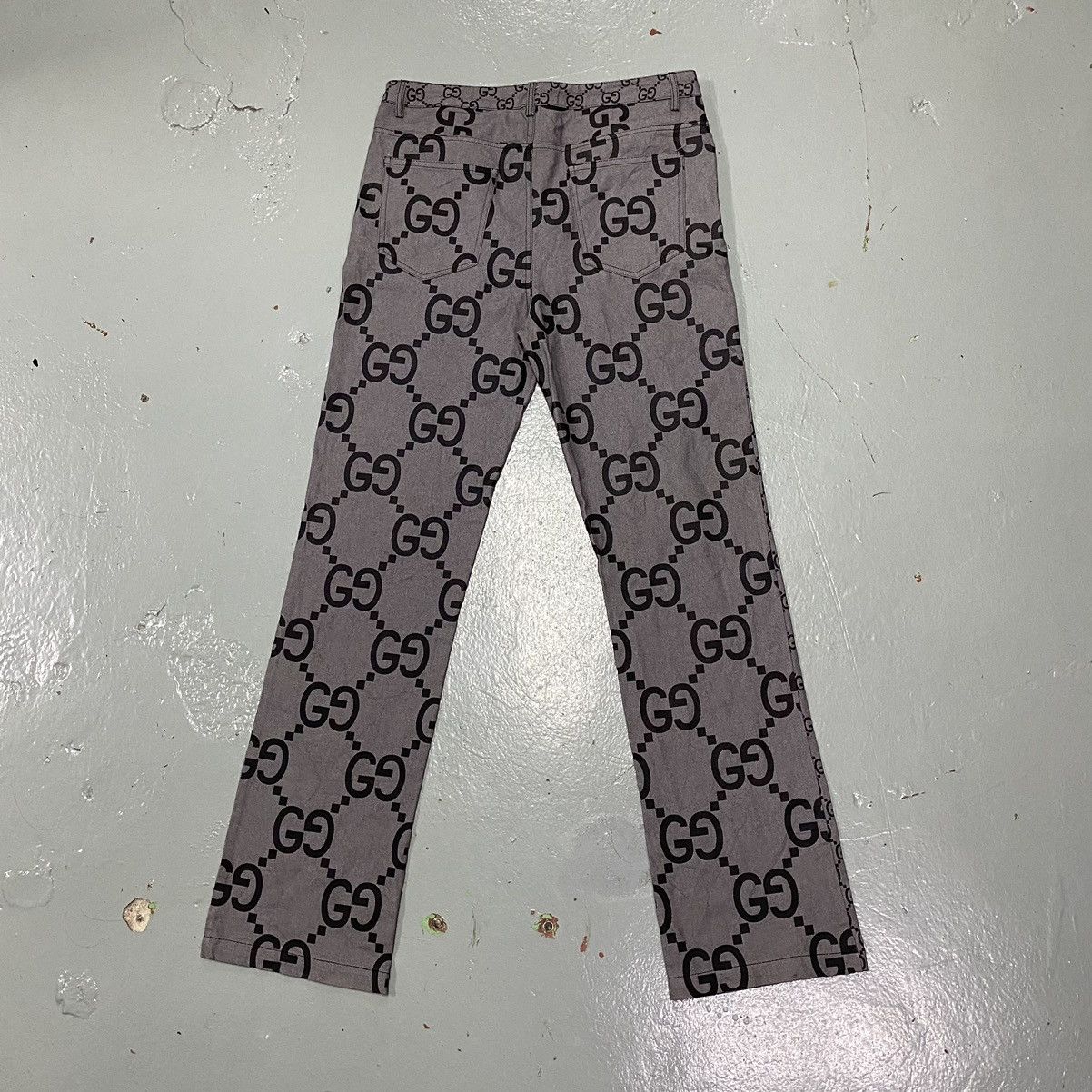 Imran Potato Imran Potato Gucci Logo Monogram Split Pants Size US 38 / EU 54 - 5 Thumbnail