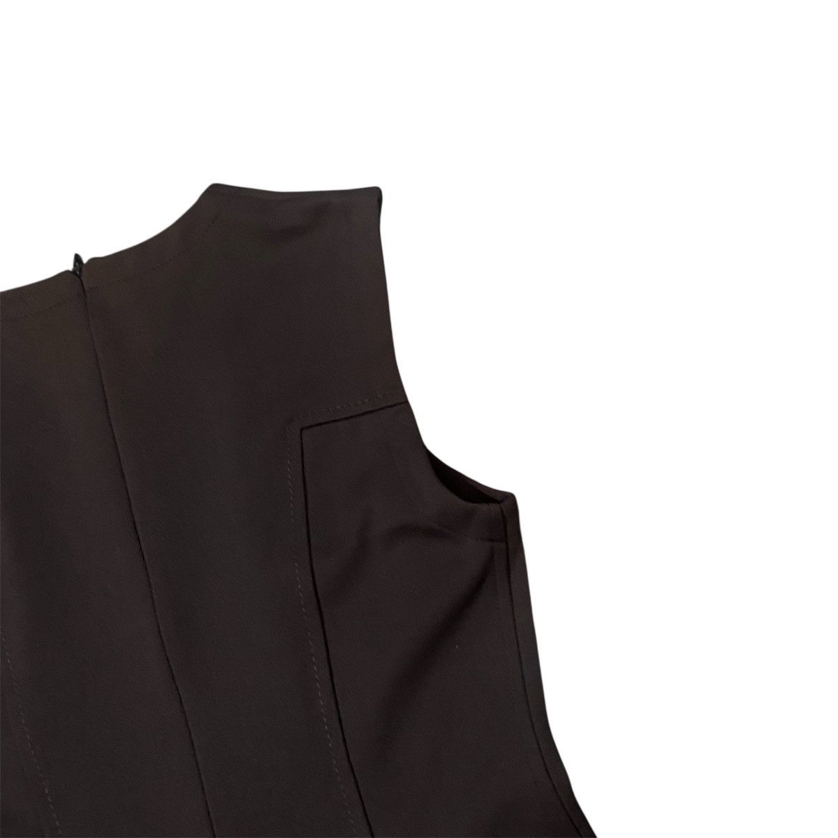 Fendi ‼️LAST DROP‼️Fendi Jeans Brown Sleeveless Dress Minimalist Size S / US 4 / IT 40 - 13 Thumbnail