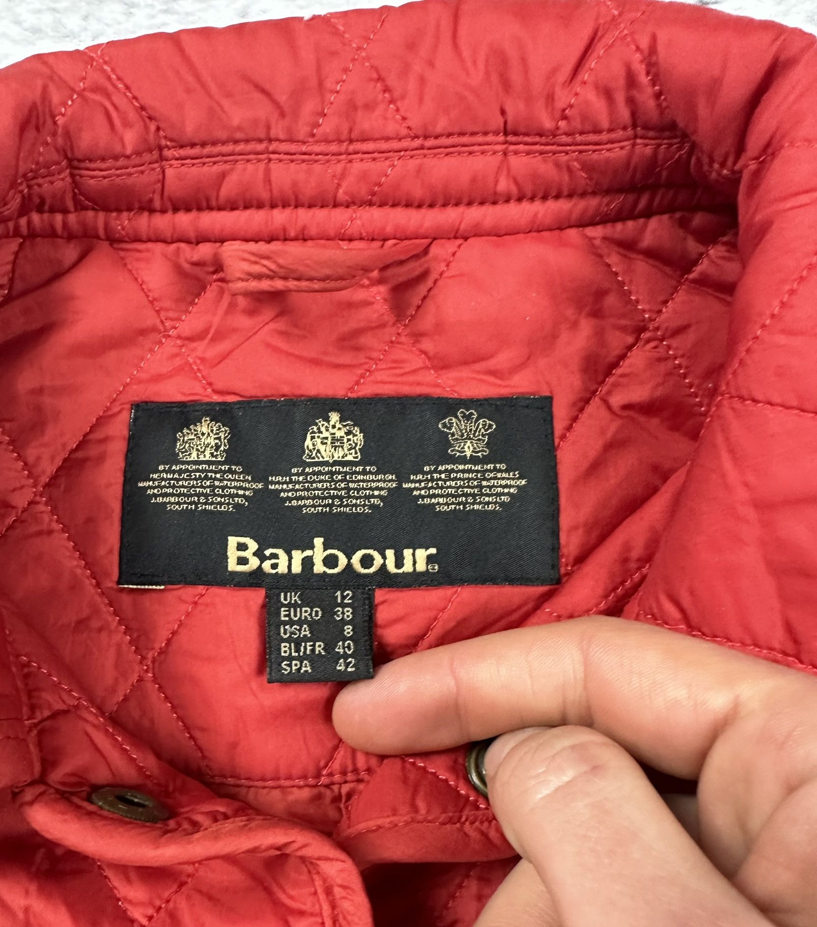 Barbour Barobur quilted women jacket elegant Size M / US 6-8 / IT 42-44 - 6 Thumbnail