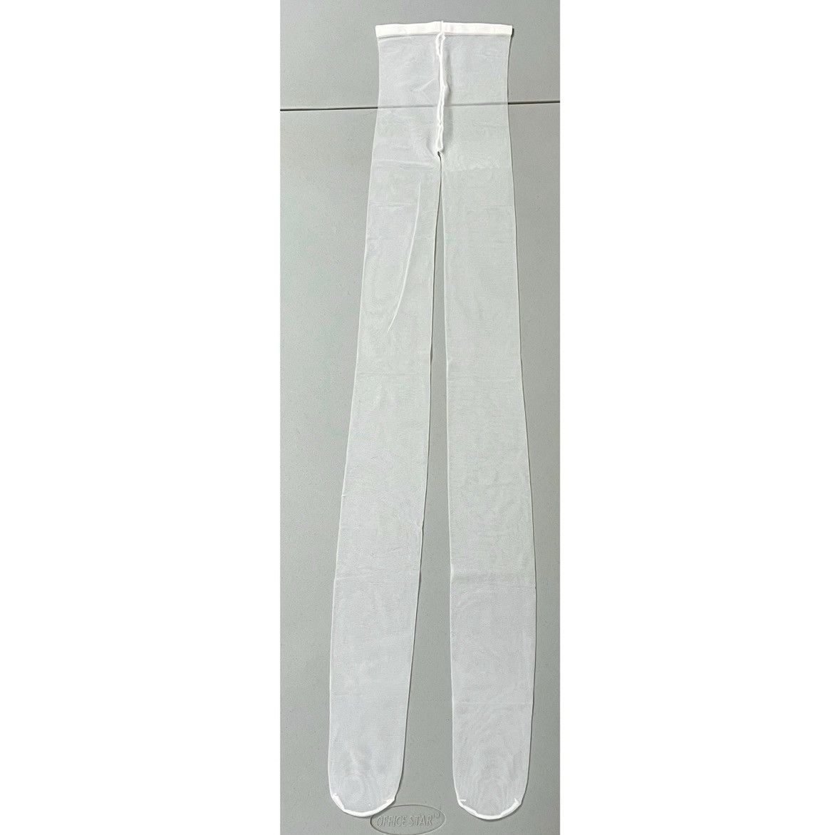 Vintage White Invisible Tights Stockings Pantyhose Hosiery Size S 🤍 Size ONE SIZE - 2 Thumbnail