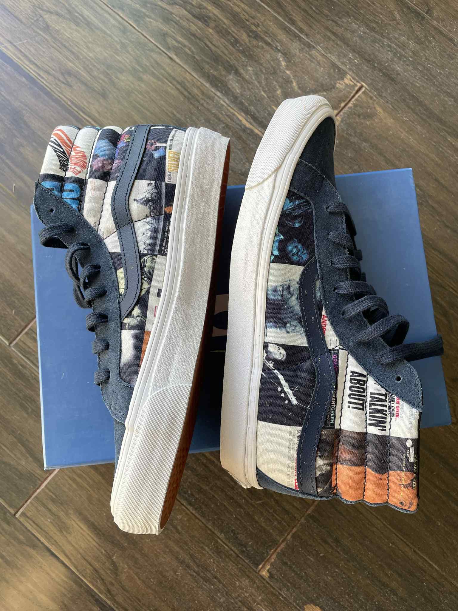Vans Vans x DQM Blue Note Records Sk8-Hi Size US 10.5 / EU 43-44 - 2 Thumbnail