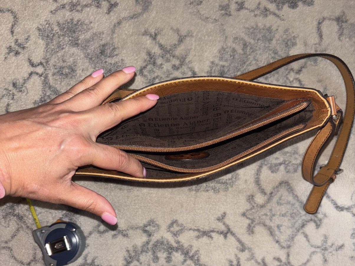 Etienne Aigner Vintage Etienne Aigner Shoulder Bag Brown Leather. Size ONE SIZE - 11 Thumbnail
