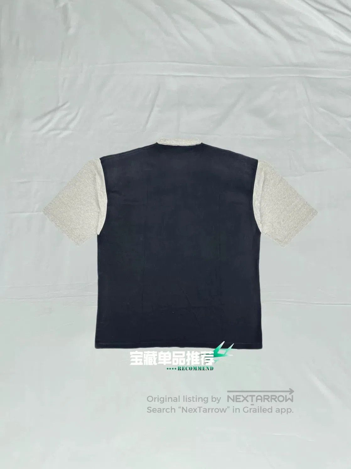 Balenciaga Balenciaga SS23 Black Raglan 3/4 Sleeve T. Size US M / EU 48-50 / 2 - 2 Thumbnail