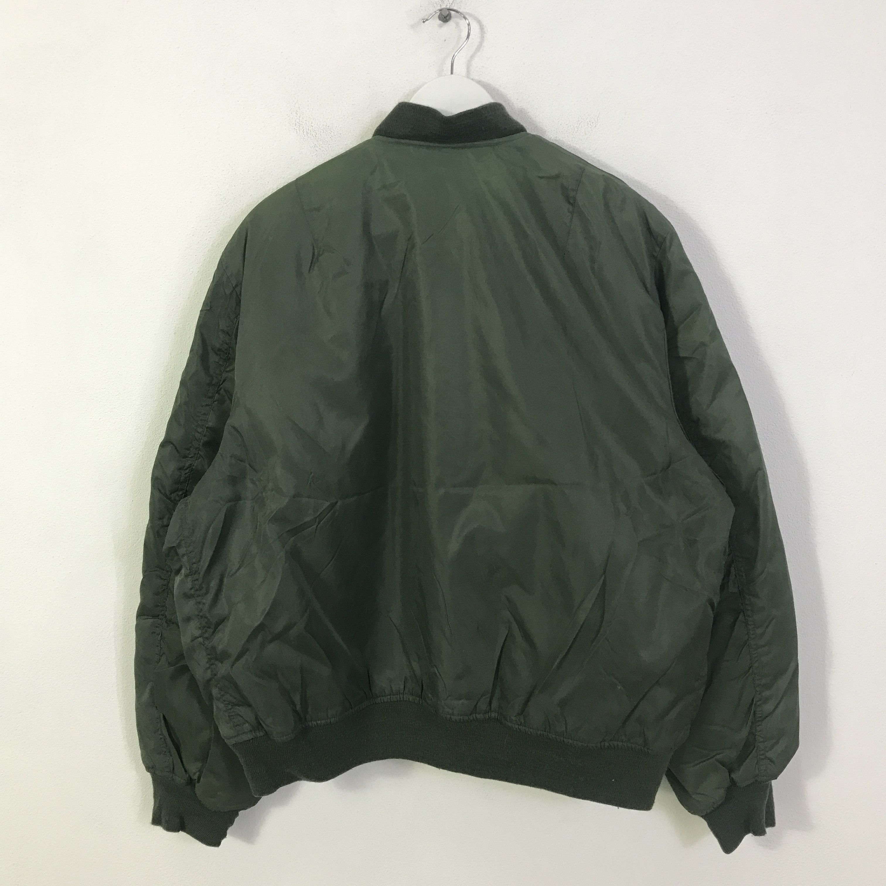 Japanese Brand Japanese Ma-1 Bomber Jacket K120B12 Size US L / EU 52-54 / 3 - 3 Thumbnail