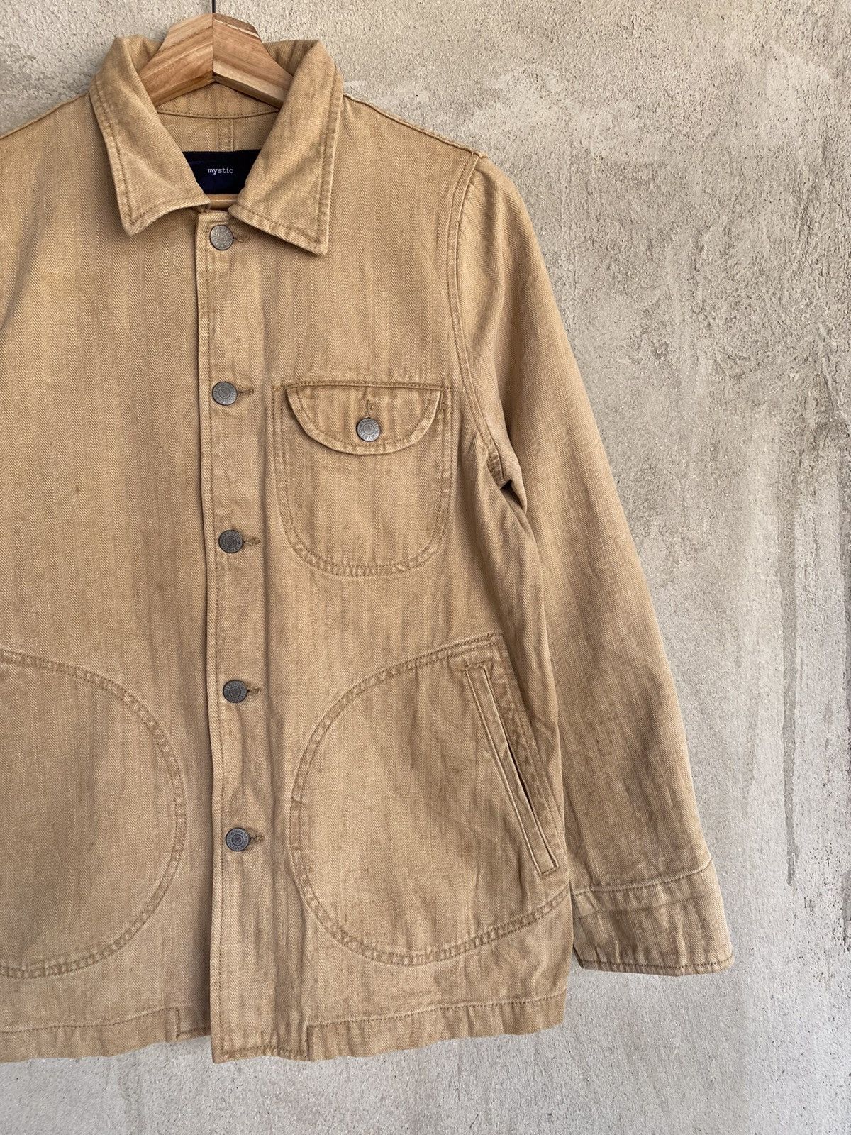 Japanese Brand Japanese Brand Mystic Plain Multipocket Jacket Size M / US 6-8 / IT 42-44 - 3 Thumbnail