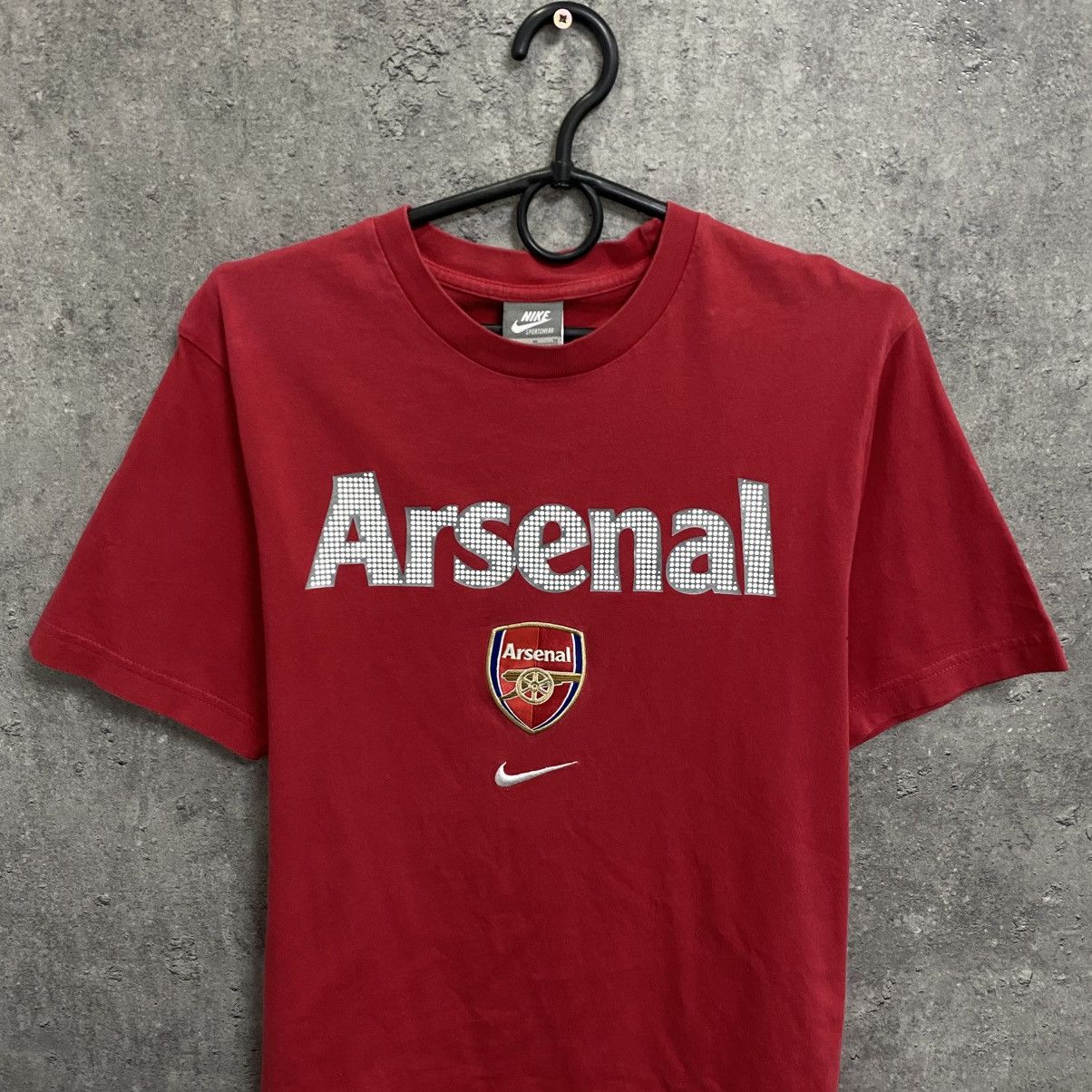 Nike Vintage Nike Arsenal T-Shirt Big Logo Size US M / EU 48-50 / 2 - 5 Thumbnail