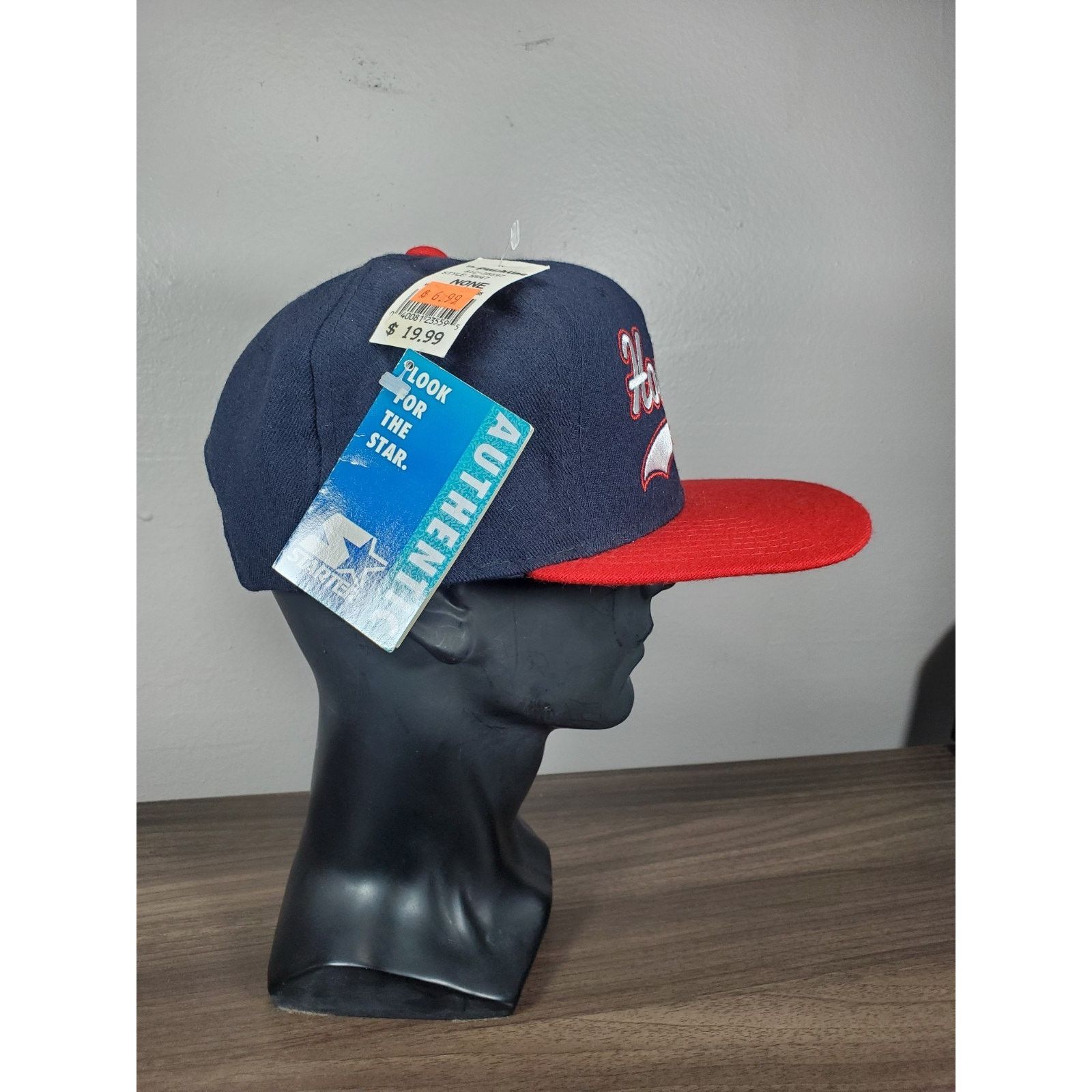 NCAA × Starter × Vintage HU Howard Bison Starter Script Hat HBCU Wool Snapback Cap Size ONE SIZE - 5 Thumbnail