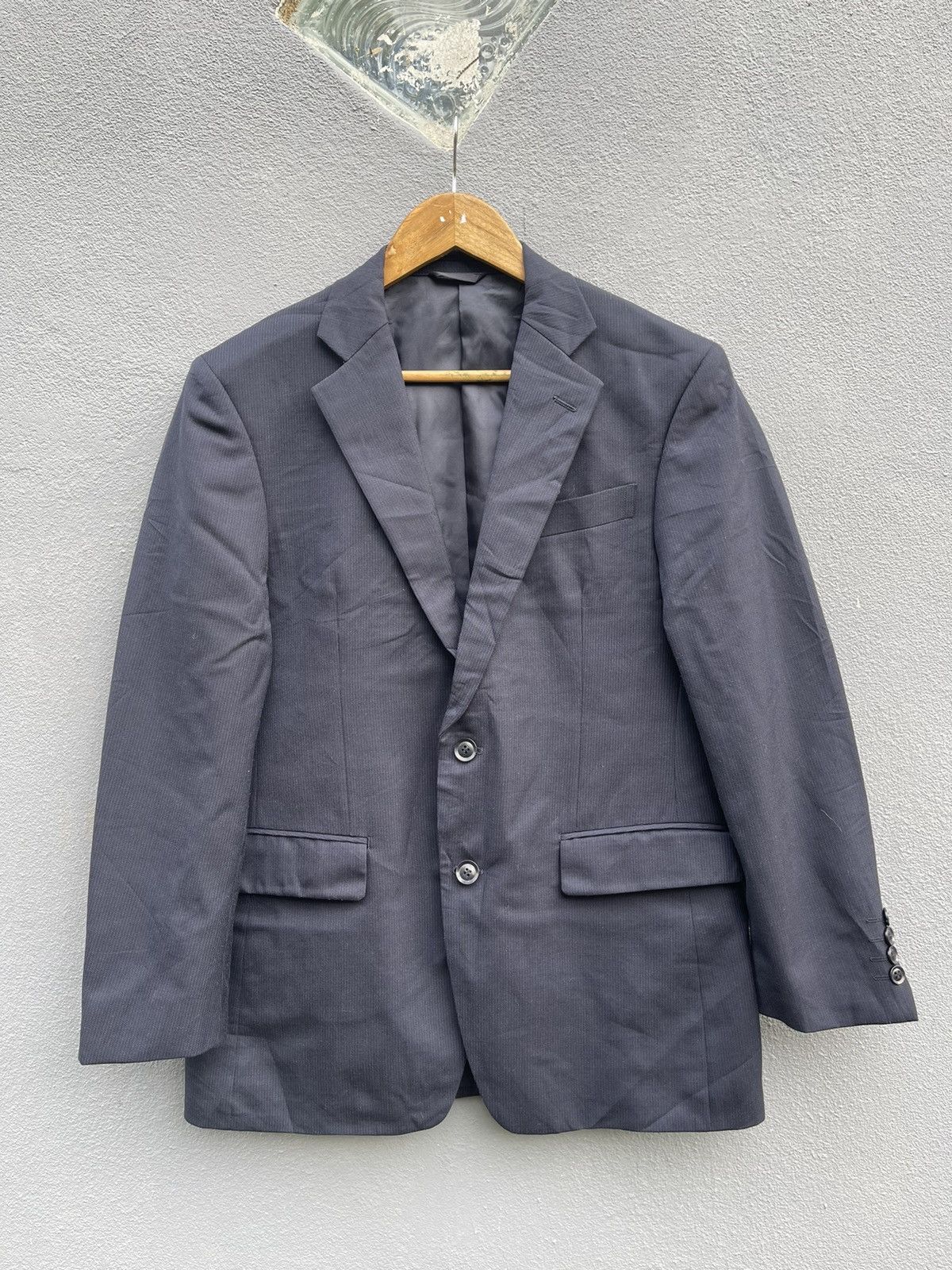 Designer John Pearse London x Konaka Japan Charcoal Gray Blazer Size US M / EU 48-50 / 2 - 1 Thumbnail