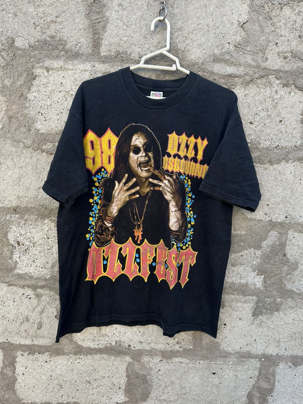 Band Tees Vintage 1998 Ozzy Osbourne Ozzfest T-Shirt Size US XL / EU 56 / 4 - 1 Thumbnail