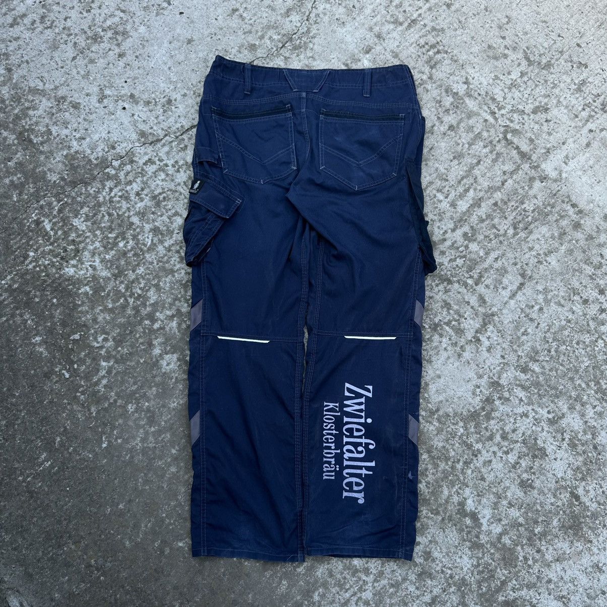 Moscot Vintage Japanese Style Mascot Workwear Pants Y2K Trashed 00s Size US 33 - 4 Thumbnail
