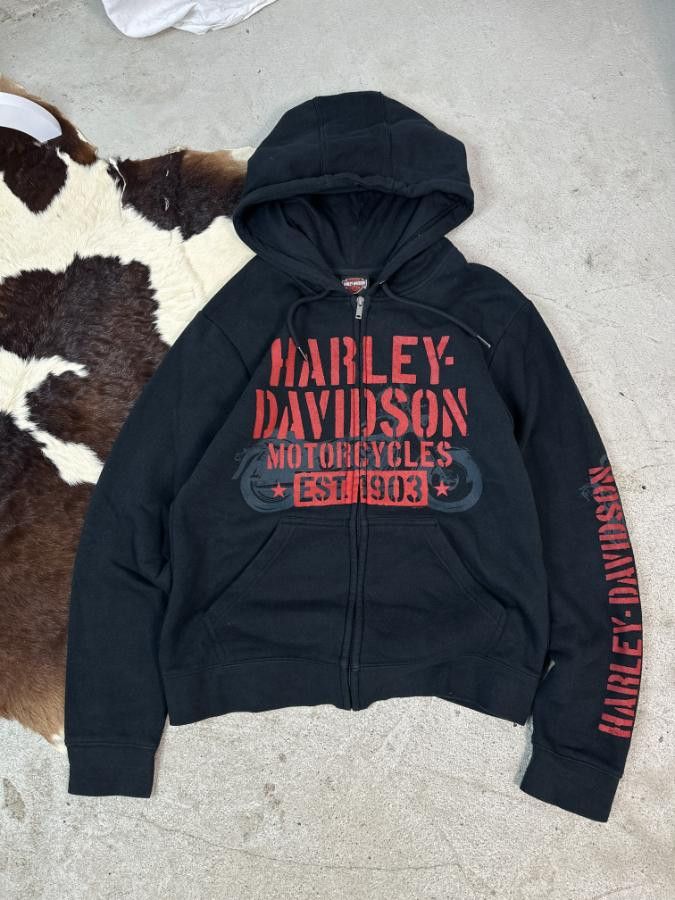 Harley Davidson × Vintage Harley Davidson Zip Size US S / EU 44-46 / 1 - 1 Thumbnail