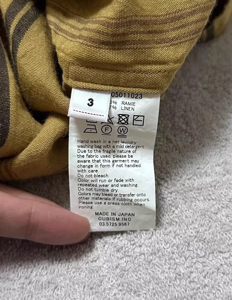 Visvim visvim 20SS IRVING Wings Embroidered Stripe Short Sleeve Sh Size US L / EU 52-54 / 3 - 5 Thumbnail
