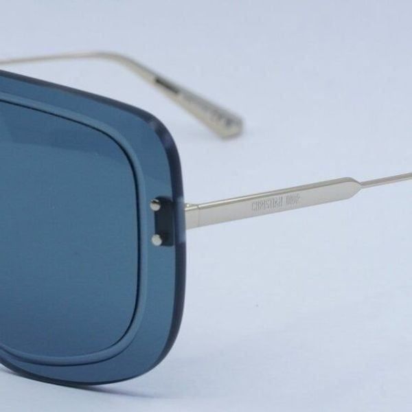 Dior New Dior ULTRADIOR MU B0B0 Sunglasses - Gold Frame, Blue Size ONE SIZE - 4 Thumbnail