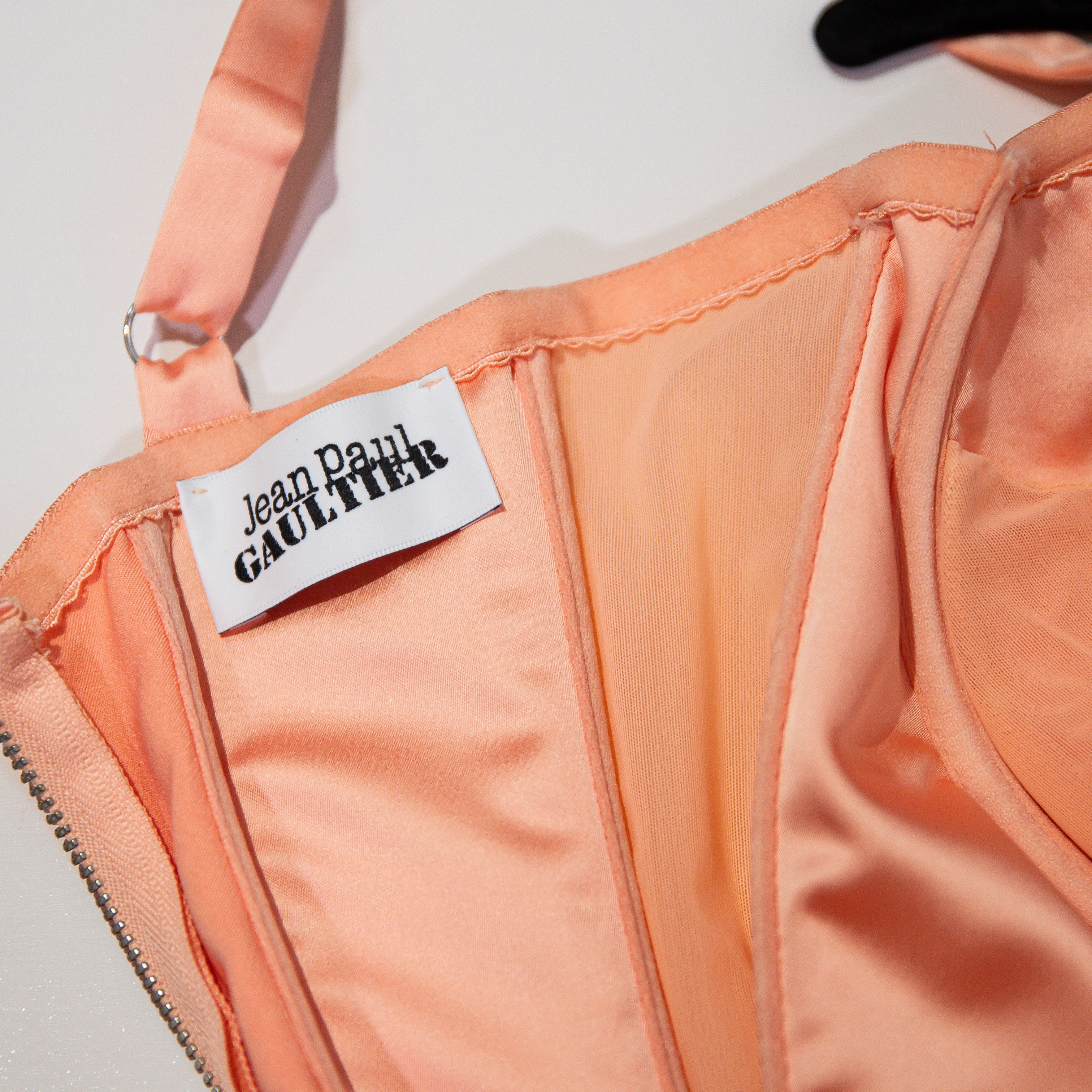 Jean Paul Gaultier Jean Paul Gaultier Iconic Cone Bra Satin Size XS / US 0-2 / IT 36-38 - 3 Thumbnail