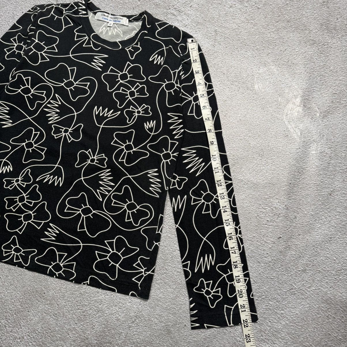 Comme des Garcons COMME DES GARCONS Fullprint Longsleeve Size XXS / US 00 / IT 34 - 6 Thumbnail