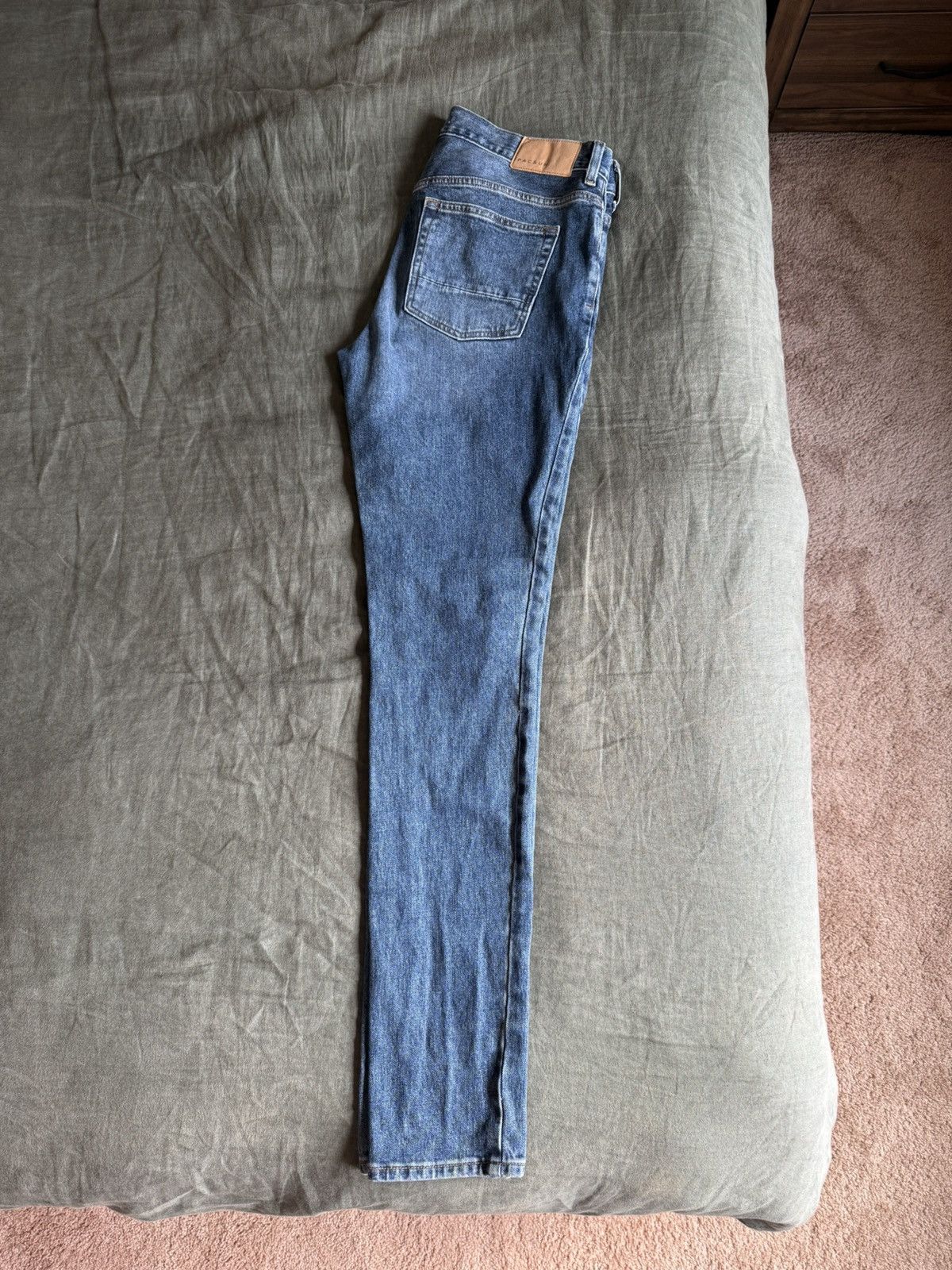 Pacsun Pacsun Stacked Skinny Denim Jeans Size US 32 / EU 48 - 1 Thumbnail