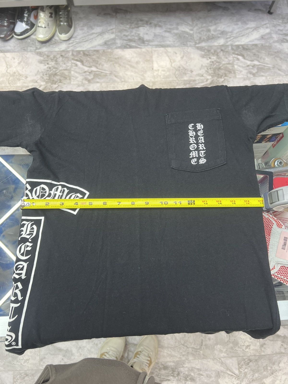 Chrome Hearts Chrome Hearts Side T Bar Black Tee Size US S / EU 44-46 / 1 - 13 Thumbnail