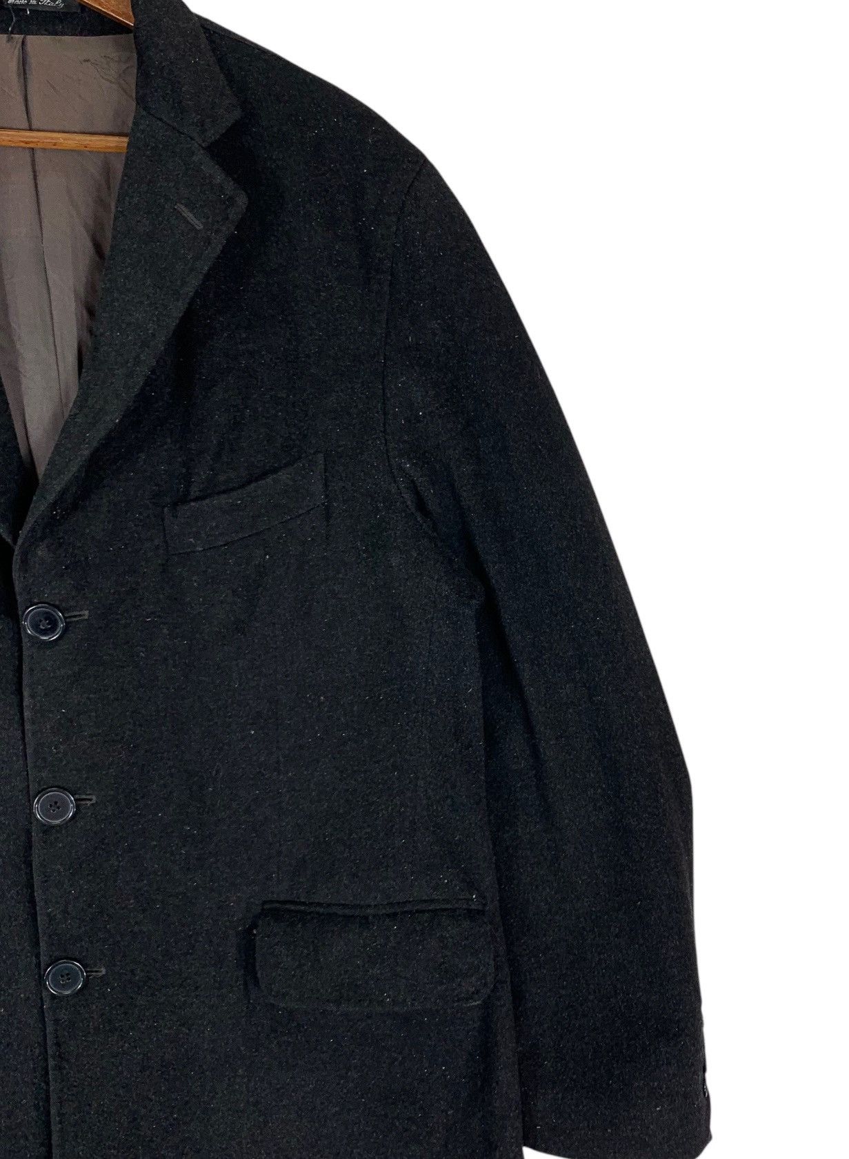 Loro Piana VINTAGE LORO PIANA WOOL OVERCOAT JACKET Size US L / EU 52-54 / 3 - 7 Thumbnail